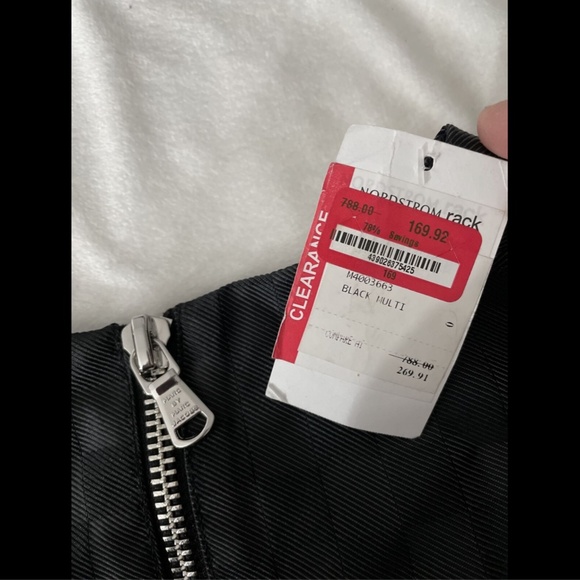 EUC $788 Marc by Marc Jacobs Zip Detail Check Shift Dress Black [SZ‎ 0 2 XS ] - Picture 12 of 12